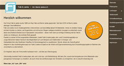 Desktop Screenshot of falk-janke.de